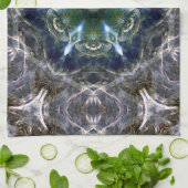 Folk Mandala Theedoek (Gevouwen)