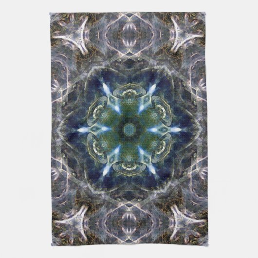 Folk Mandala Theedoek (Verticaal)