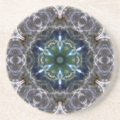 Folk Mandala Zandsteen Onderzetter (Voorkant)