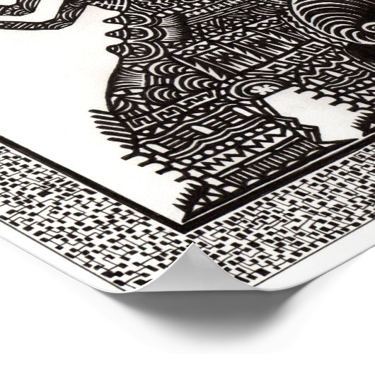 Folk Monster Poster (Hoek)