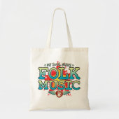 Folk Music Soul Canvas tas (Voorkant)