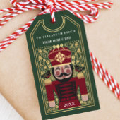 Folk Nutcracker Christmas Personalized Ornament Cadeaulabel