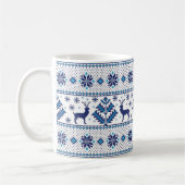 Folk ornament patroon Koffie Mok (Links)