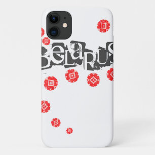 Folk Pattern л а р с iPhone 11 Hoesje е Wit-Ruslan