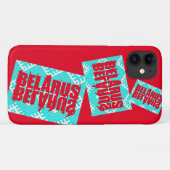 Folk Pattern Belarus Беларусь iPhone 11 Hoesje (Achterkant (horizontaal))