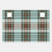 folk plaid: een klassiek Engels patroon Inpakpapier Vel (Voorkant 2)