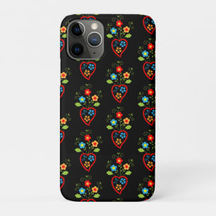 Folk portugese bloei hartpatroon Case-Mate iPhone case