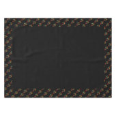 Folk portugese bloei hartpatroon tafelkleed (Voorkant (Horizontaal))