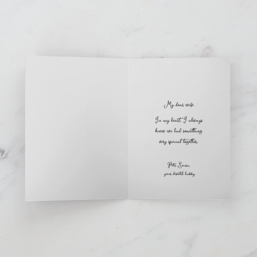 Folk portuguese bloei bruiloft kaart (Binnen)