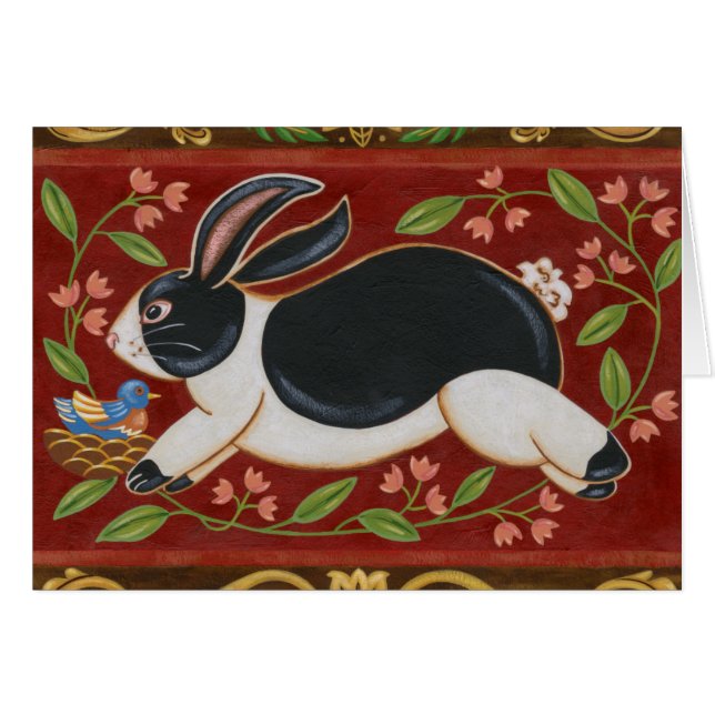 Folk Rabbit (Voorkant Horizontaal)