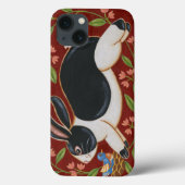 Folk Rabbit Case-Mate iPhone Case (Achterkant)