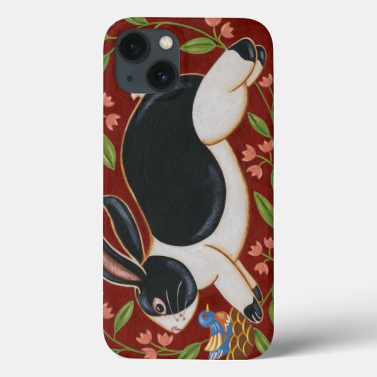 Folk Rabbit Case-Mate iPhone Case (Achterkant)