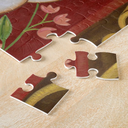 Folk Rabbit Legpuzzel (Zijkant)