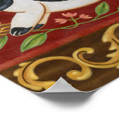 Folk Rabbit Poster (Hoek)