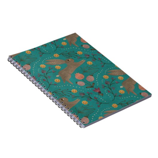 Folk Rabbits Notitieboek (Rechterzijde)