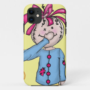 Folk Rag Doll Cartoon Case-Mate iPhone Case