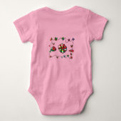 Folk Retro Quaint en Happy Art Romper (Achterkant)