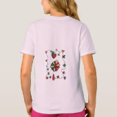 Folk Retro Quaint en Happy Art T-Shirt (Achterkant)