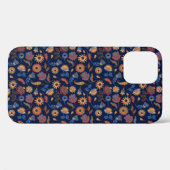 Folk Rustic Floral Case-Mate iPhone Case (Achterkant (horizontaal))