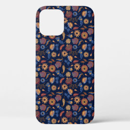 Folk Rustic Floral Case-Mate iPhone Case