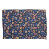 Folk Rustic Floral Kussensloop (Voorkant)