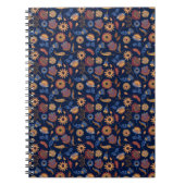 Folk Rustic Floral Notitieboek (Voorkant)