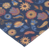 Folk Rustic Floral Tafelkleed (Gekanteld)