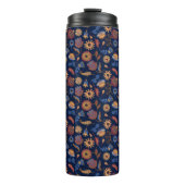 Folk Rustic Floral Thermosbeker (Voorkant)