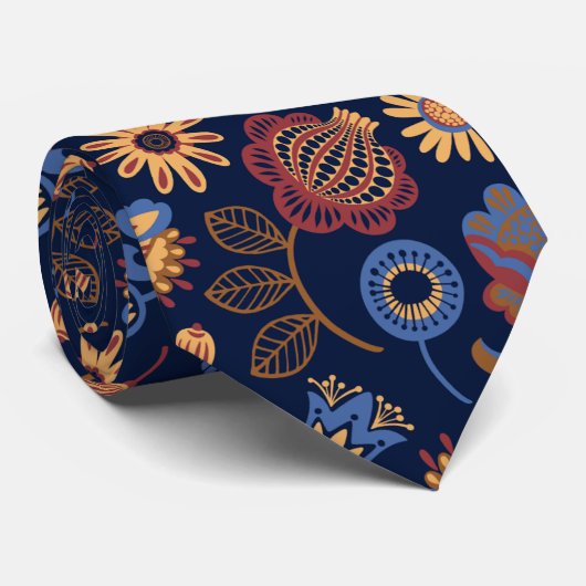 Folk Rustic Stropdas (Opgerold)