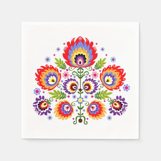 Folk servetten (Voorkant)