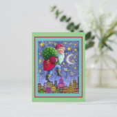 FOLK ST. BEELDSCHERM OP ROOFTOPS MET TANKJE BRIEFKAART (Staand voorkant)