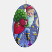 FOLK ST. BEELDSCHERM OP ROOFTOPS MET TANKJE KERAMISCH ORNAMENT (Links)