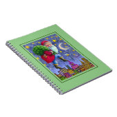 FOLK ST. BEELDSCHERM OP ROOFTOPS MET TANKJE NOTITIEBOEK (Rechterzijde)