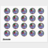 FOLK ST. BEELDSCHERM OP ROOFTOPS MET TANKJE RONDE STICKER (Vel)