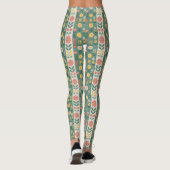 Folk Stripes Patroon Leggings (Achterkant)