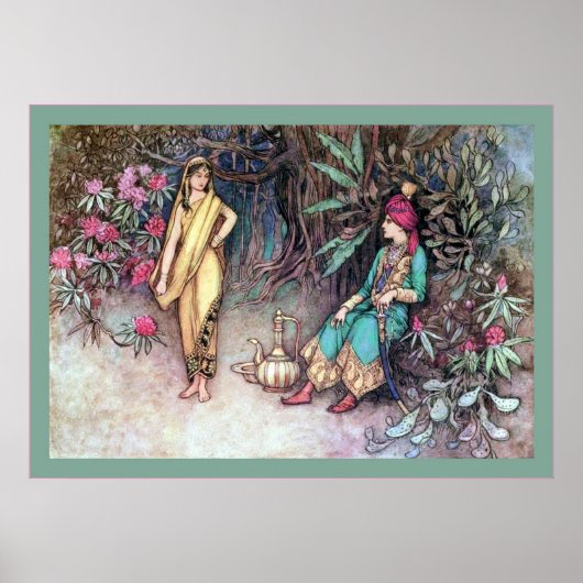 Folk Tales of Bengal ~  Fine Art Poster (Voorkant)