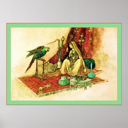 Folk Tales of Bengal ~ Fine Art Poster (Voorkant)