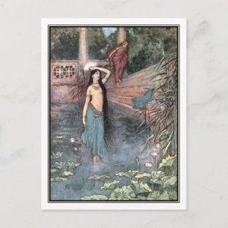 Folk Tales of Bengal van Warwick Goble Briefkaart