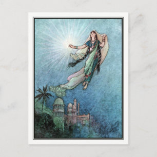 Folk Tales of Bengal van Warwick Goble Briefkaart