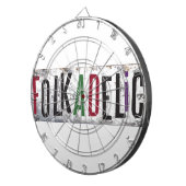 Folkadelisch Dartbord (Voorkant Rechts)