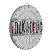 Folkadelisch Dartbord (Voorkant Links)