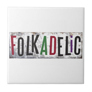 Folkadelisch Tegeltje