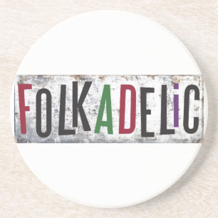 Folkadelisch Zandsteen Onderzetter