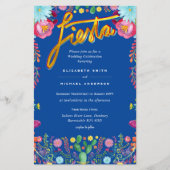 Folkart Bloemenfeest Trouwkaart Boda (Voorkant)