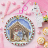 Folkart-Borden Papieren Bordje (Feest)