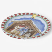 Folkart-Borden Papieren Bordje (Gekanteld)