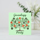 Folkart Family Tree Vergaderingen Kaart (Staand voorkant)