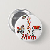Folkart Mam T-shirts en cadeautjes Ronde Button 5,7 Cm (Voorkant /achterkant)