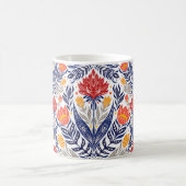 Folkbloemen patroon koffiemok (Center)