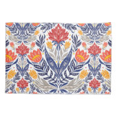 Folkbloemen patroon kussensloop (Achterkant)